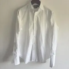 POLO RALPH LAUREN ピンタックドレスシャツ 白 シルクノット 6 - メルカリ