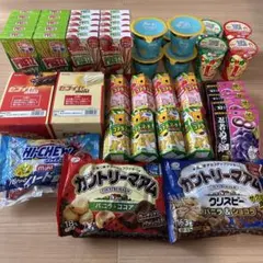 日本そば 讃岐うどん 揖保乃糸 スープはるさめ お菓子　大量　詰め合わせ 日本そば 讃岐うどん 揖保乃糸 スープはるさめ お菓子 大量 詰め合わせ