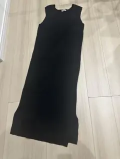 CLASSICAL ELF ノースリーブロングワンピース ブラック