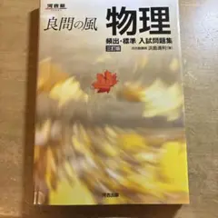 良問の風　物理　頻出・標準問題集　三訂版　浜島清利