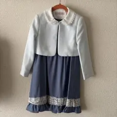 発表会•結婚式•卒園式•入学式　女の子 フォーマル ワンピース　120cm