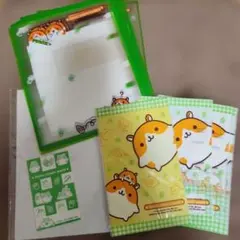 未使用未開封 HAPPY HAMUCHAN レターセット ハムスター 平成レトロ