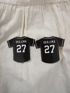 楽天イーグルス 岡島豪郎 ファンクラブユニフォームステッカー