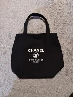 CHANEL ブラック トートバッグ