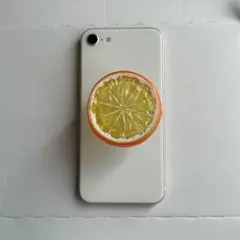 オレンジ フルーツ スマホグリップ スマホスタンド