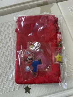 Club Nintendo マリオ サコッシュ アクリルキーホルダー付のサムネイル