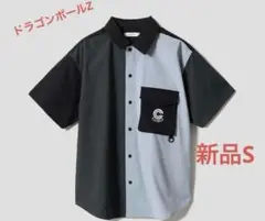 ドラゴンボール Mサイズ 悟空と悟飯ビッグシルエット ポリトロ シャツ