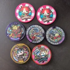 妖怪ウォッチ メダル 7個セット