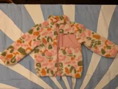 子供用フリース花柄ジャケット H&M