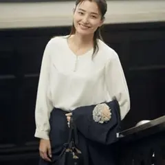 ブラウス　トップス　オフィスブラウス