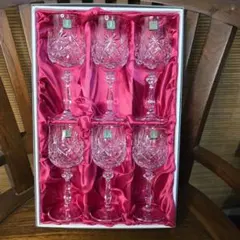 HOYAクリスタル　ワイングラス　6個セット　未使用