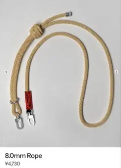 トポロジー　8.0mm Rope mustard lattice