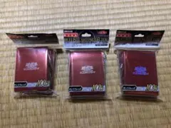 遊戯王　オシリスレッド公式スリーブ コナミフレンドリーショップ限定　3個 未開封