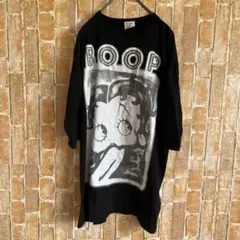 Betty Boop ベティーブープ Tシャツ 半袖 ブラック M〜Lのサムネイル