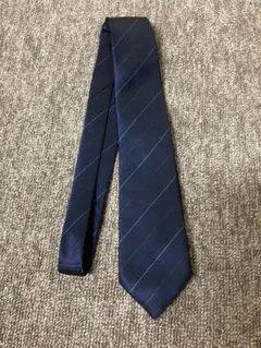 SPERANZA ネイビー ストライプ ネクタイ