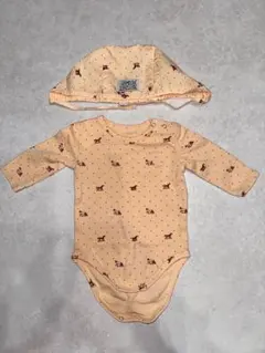 house on the hill ロンパース ボンネット セット