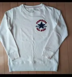 CONVERSE クルーネックスウェット ホワイト