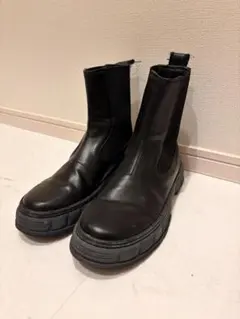 CARVEN（カルヴェン） レザー サイドゴアブーツ ブラック サイズ40 