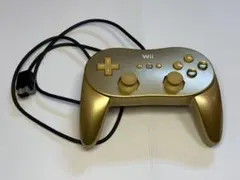 Wii クラシックコントローラー　ゴールド