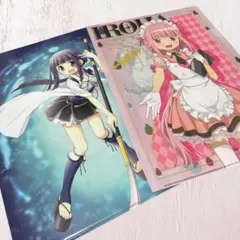 【非売品】マギアレコード 環いろは 竜城明日香 クリアファイル セガコラボカフェ