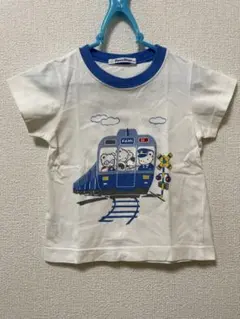 familiar 電車プリント Tシャツ 100cmのサムネイル