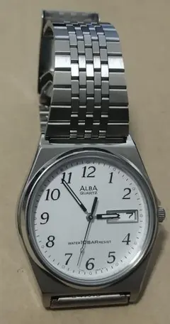 SEIKO ALBA V743-8A10 QUARTZ 電池切れ