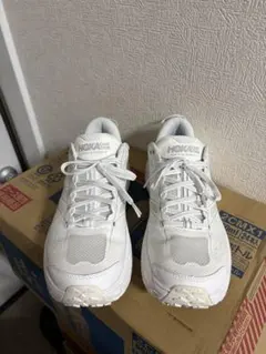 （美品）HOKA ONE ONE マファテスピード2 27.5センチ　WHITEのサムネイル