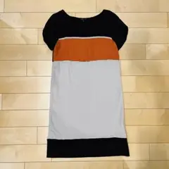 【美品】LAUTREAMONT 半袖ワンピース 38