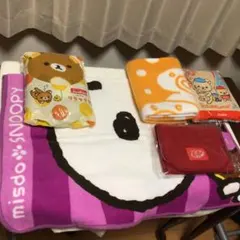 ブランケット4枚　マフラー1枚まとめ売り　新品未使用　ノベルティグッズ