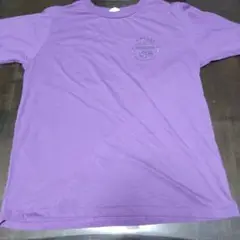 メルカリキャンペーン対象商品!紫色 フロントロゴ Tシャツ 半袖