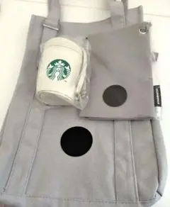 【新品未使用】スターバックス トートバッグ ポーチ セット 2026 福袋
