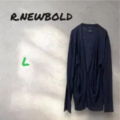 R.NEWBOLD アールニューボールド　リネンカーディガン Lのサムネイル