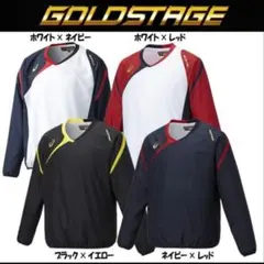 ASICS ゴールドステージ 防寒ウォームアップウェア 上下セット