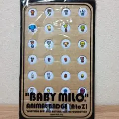 BABY MILO　全26個セット 缶バッチ付録 abathingape