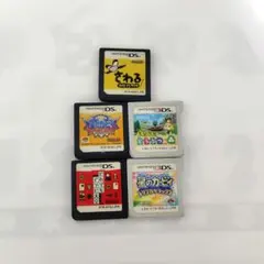 【ジャンク品】3DS DS ソフト 5点セット
