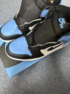 ナイキ　エアジョーダン1 レトロハイOG UNC TOE US10 新品