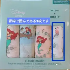 エイデンアンドアネイ おくるみ Disney プリンセス アリエル コストコ