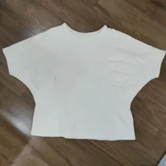 ドルマンスリーブ 半袖Tシャツ ホワイトのサムネイル