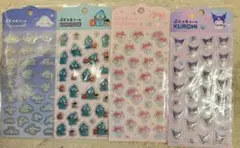 Can★Doサンリオぷくっとシール４枚セット