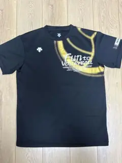 バレーボール Tシャツ ブラック L