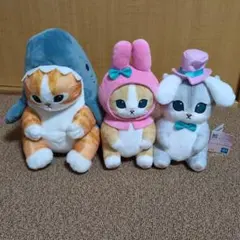 mofusand　サメにゃん　BIGぬいぐるみ　他2点