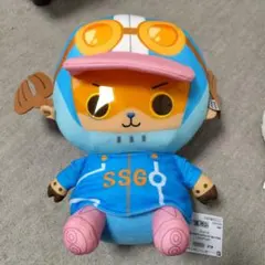 新品未使用　ワンピース めちゃもふぐっとチョッパーエッグヘッド ぬいぐるみ