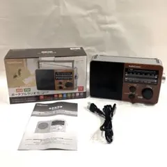 ラジオ　ポータブルラジオ　Audio Comm オーム電機　RAD-F770Zのサムネイル