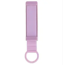 貼付けタイプ 落下防止 スタンド スライド スマホリング パープル