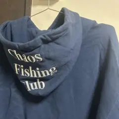 Chaos Fishing Club ネイビーパーカー