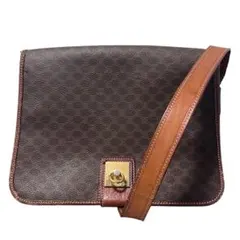 一点限り✨CELINE セリーヌ マカダム ショルダーバック ブラウン