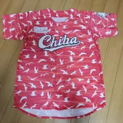 used★球場配布千葉ロッテマリーンズ ユニフォーム レッド カモメ柄SizeFのサムネイル