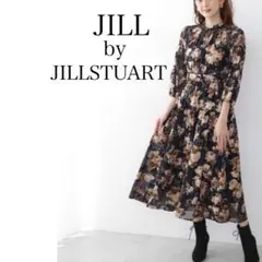 【美品】JILL by JILLSTUART ローズブーケオパールワンピース