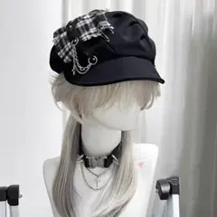 DimMoire ロゴ刺繍スウェードベレー帽 【Black】 - メルカリ