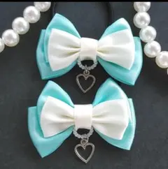 SALE (144) サテンリボン ヘアゴム♡ ディズニー ヴァネロペ